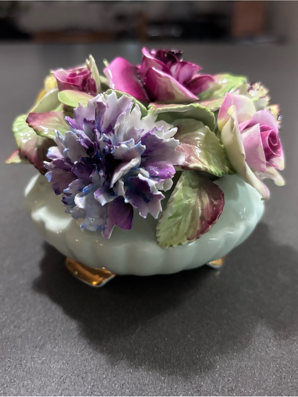 Radnor Fine Bone China Floral Cluster Posy Bowl